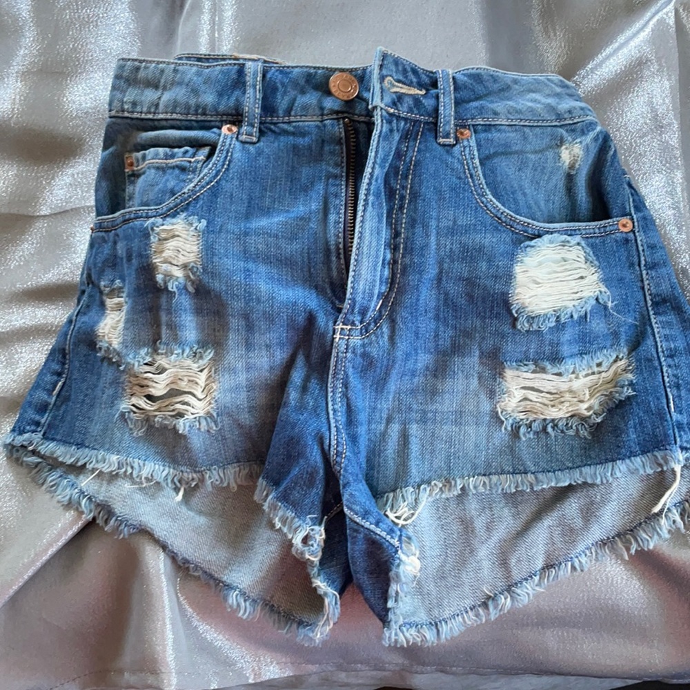 Women jean shorts